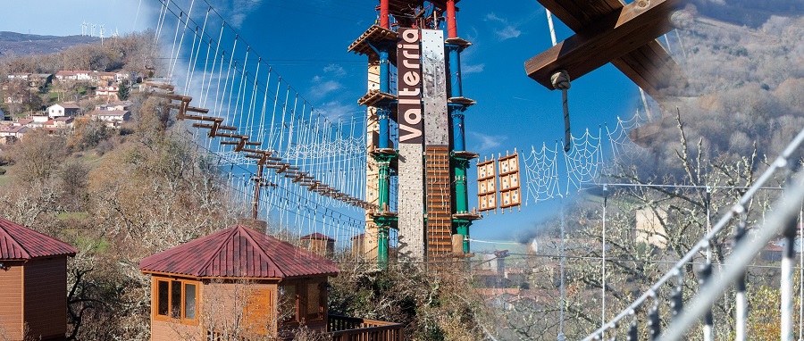 Naturaleza, ocio y cultura se dan cita en el parque multiaventura Valterria